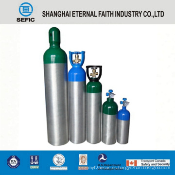 Cilindro de gas de aluminio de alta presión 8L (LWH140-8.0-15)